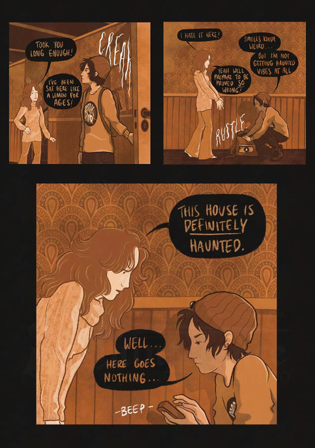 Savukoski, L. (2022). Dingus. [Digital]. Comic panels.