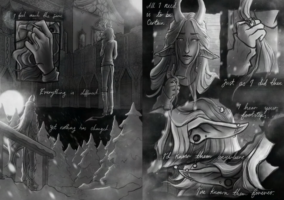Savukoski, L. (2023). Per Aspera: Much The Same [Digital]. Comic spread.