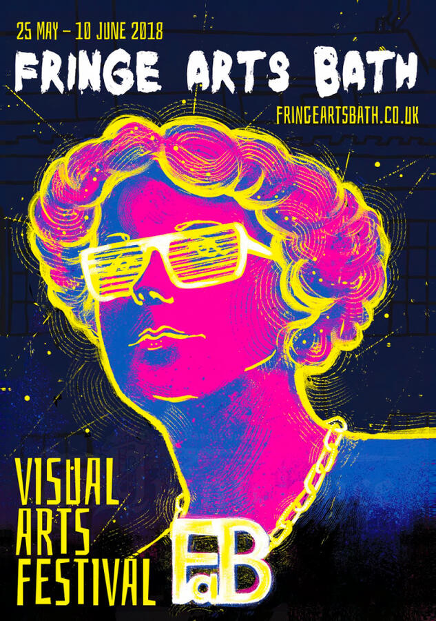 Savukoski, L. (2018). Fringe Arts Bath. [Digital]. Poster commission.